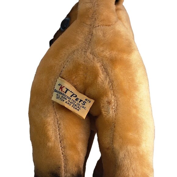 1950s Knickerbocker Siamese Cat Plush Stuffed Animal KT Pet Vintage Toys (Flaw) - Picture 7 of 16